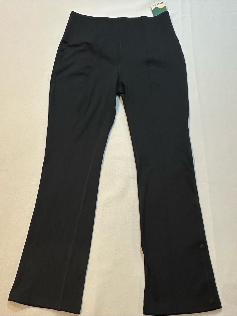 NWT Halara Black High Rise 7/8 Bootcut Golf Pants Size Large